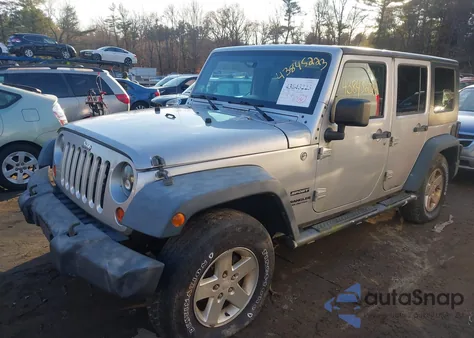 2010 Jeep Wrangler Unlimited Sport from USA, damaged, VIN 1J4BA3H15AL166867